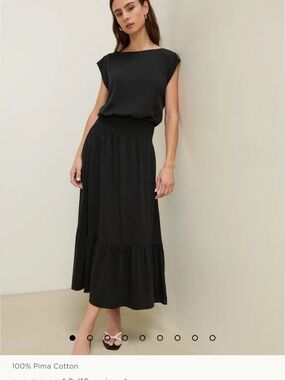 EUC Nation Evonne Maxi Dress. Size Small . Color is Black